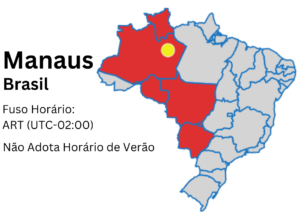 Manaus Fuso Horário e Horário de Verão