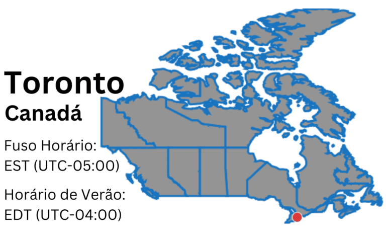 Toronto Fuso Horário e Horário de Verão